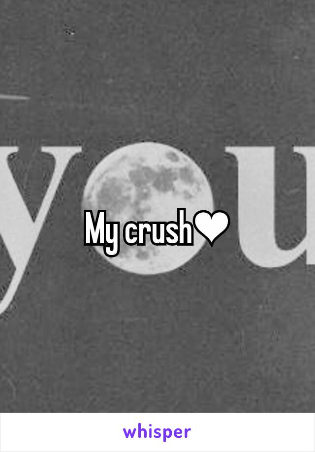 My crush❤