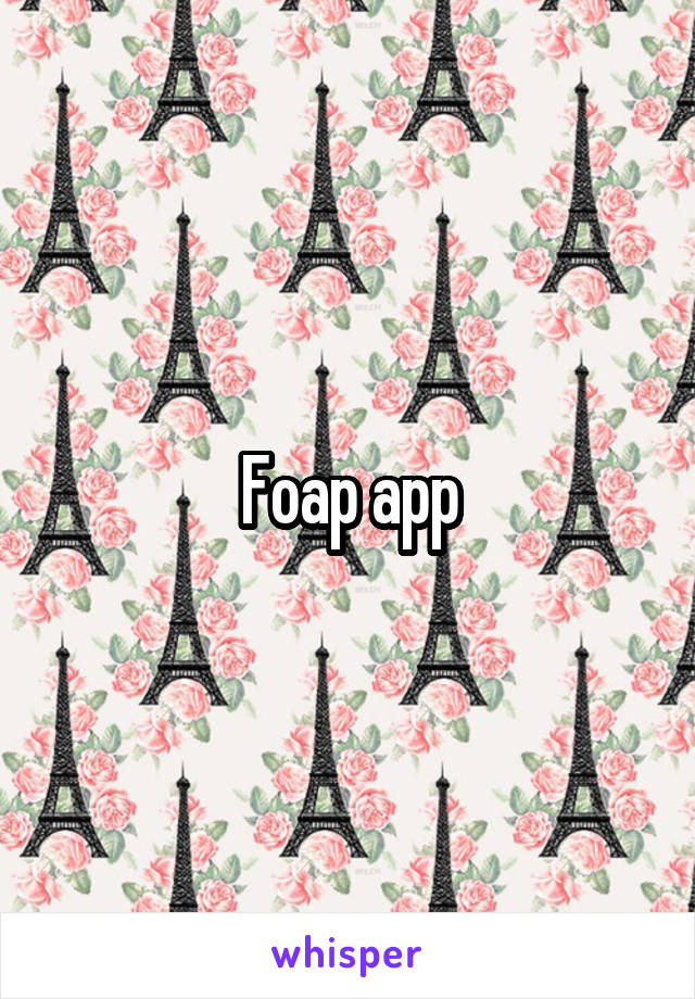 Foap app