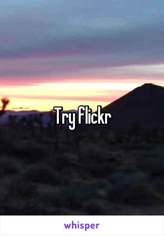 Try flickr