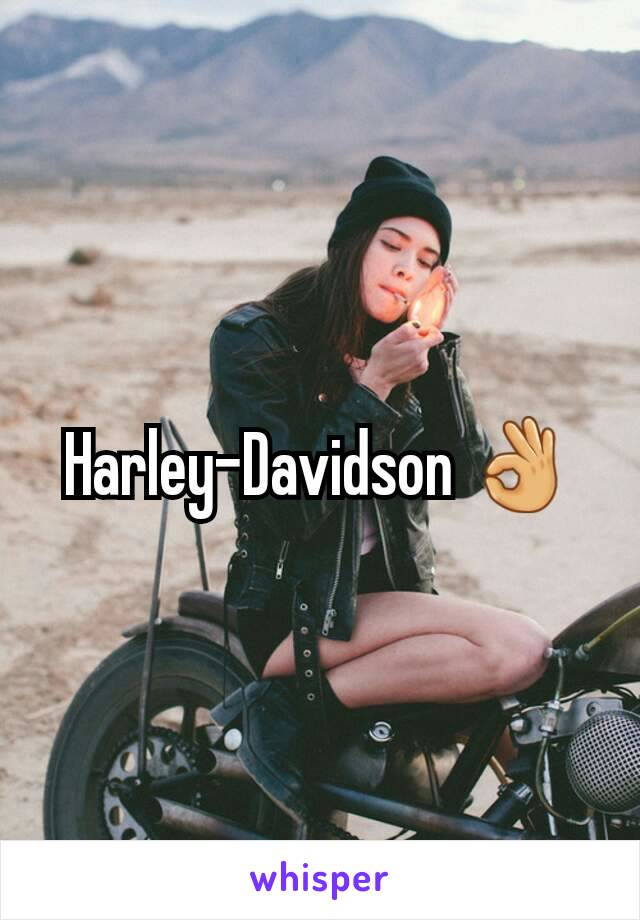 Harley-Davidson 👌