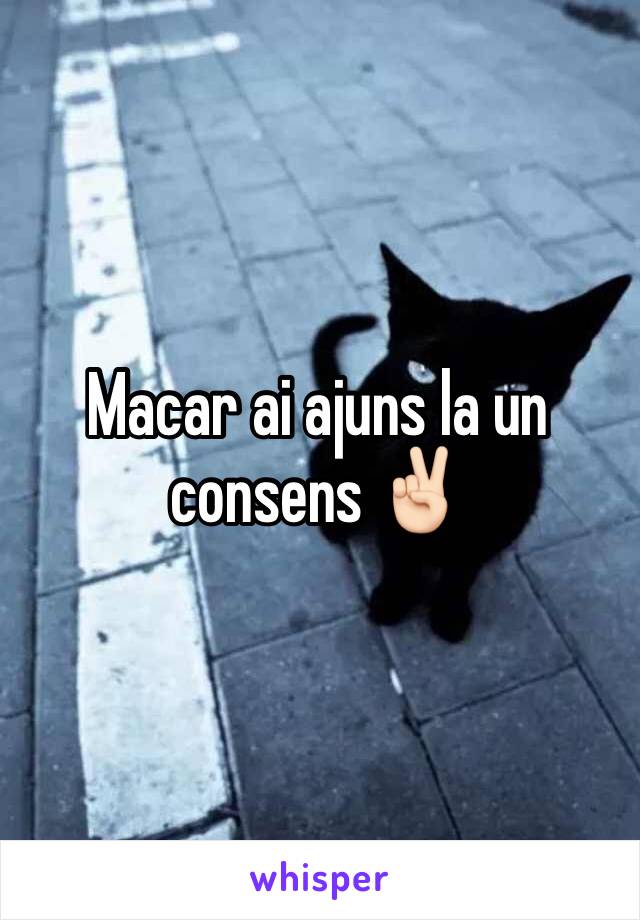 Macar ai ajuns la un consens ✌🏻