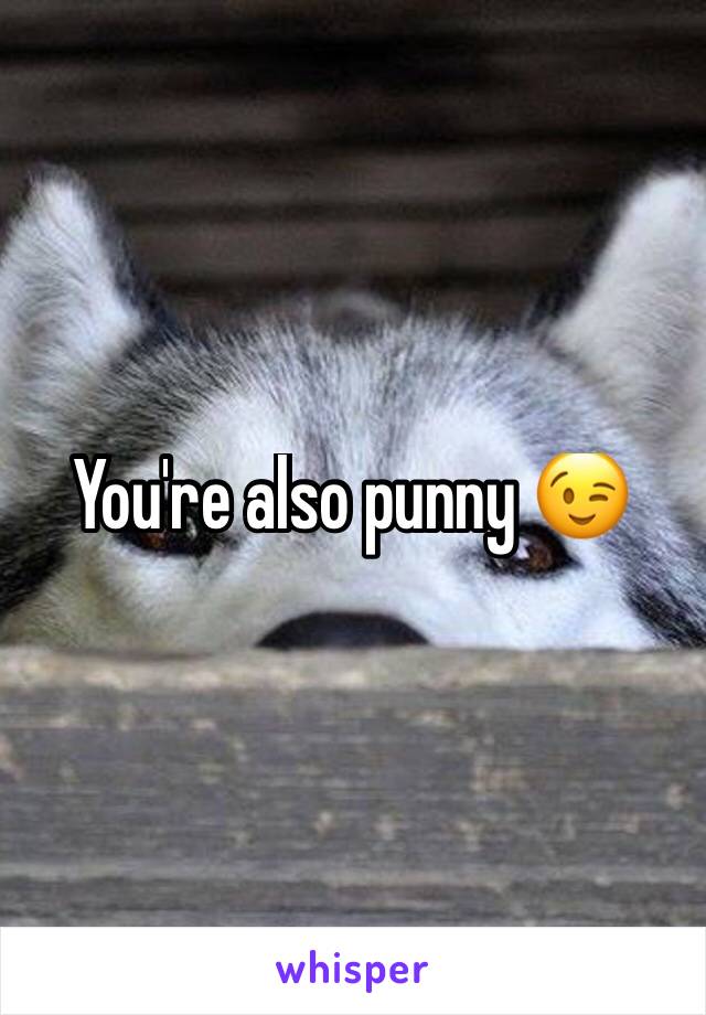 You're also punny 😉