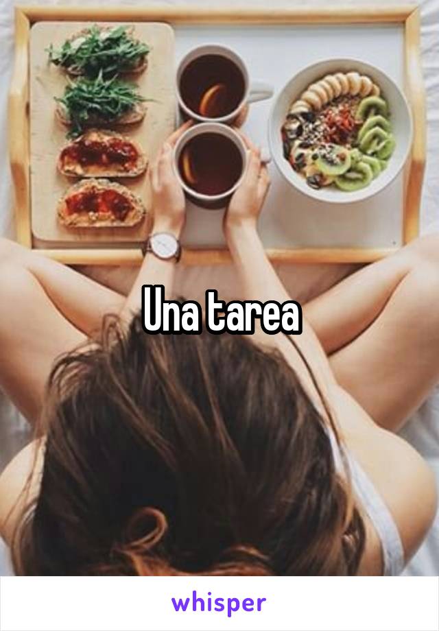 Una tarea