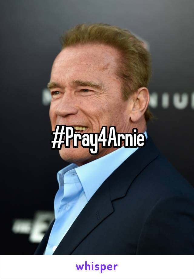 #Pray4Arnie