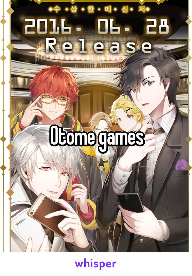 Otome games