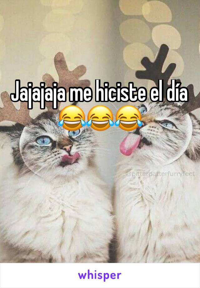 Jajajaja me hiciste el día 😂😂😂