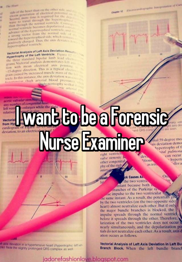 i-want-to-be-a-forensic-nurse-examiner