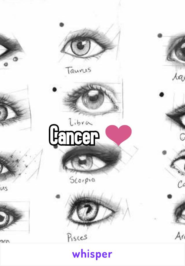 Cancer ❤