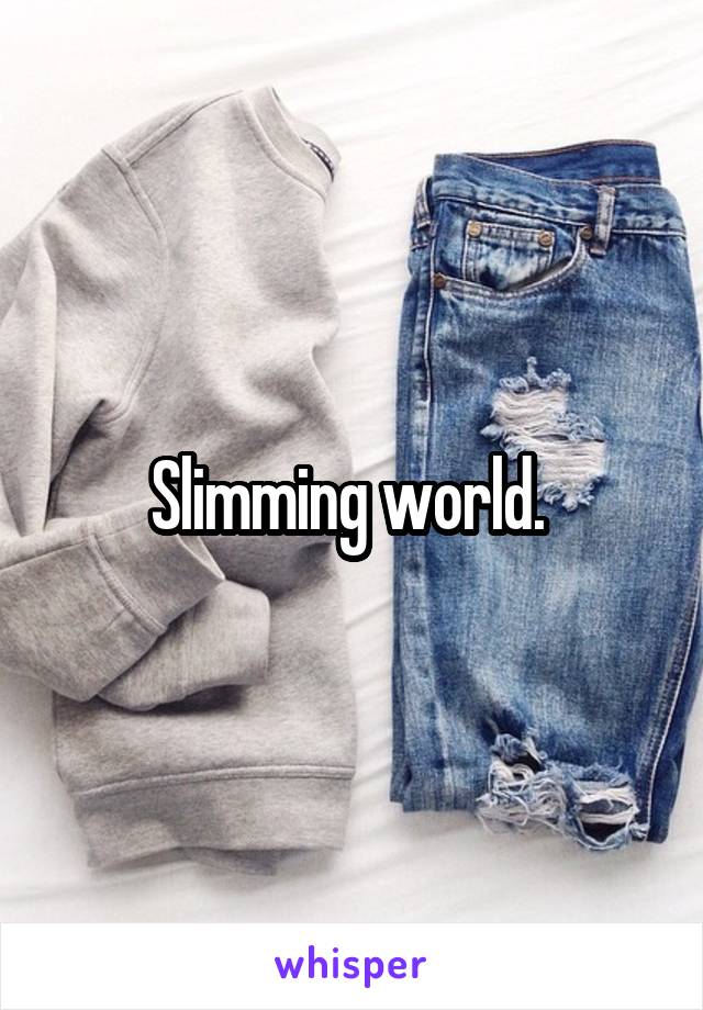 Slimming world. 