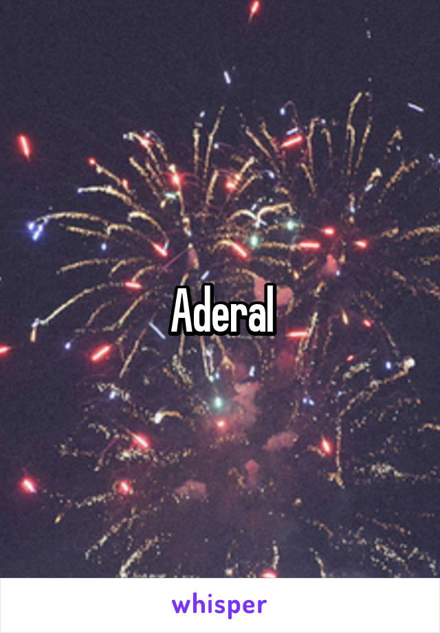 Aderal