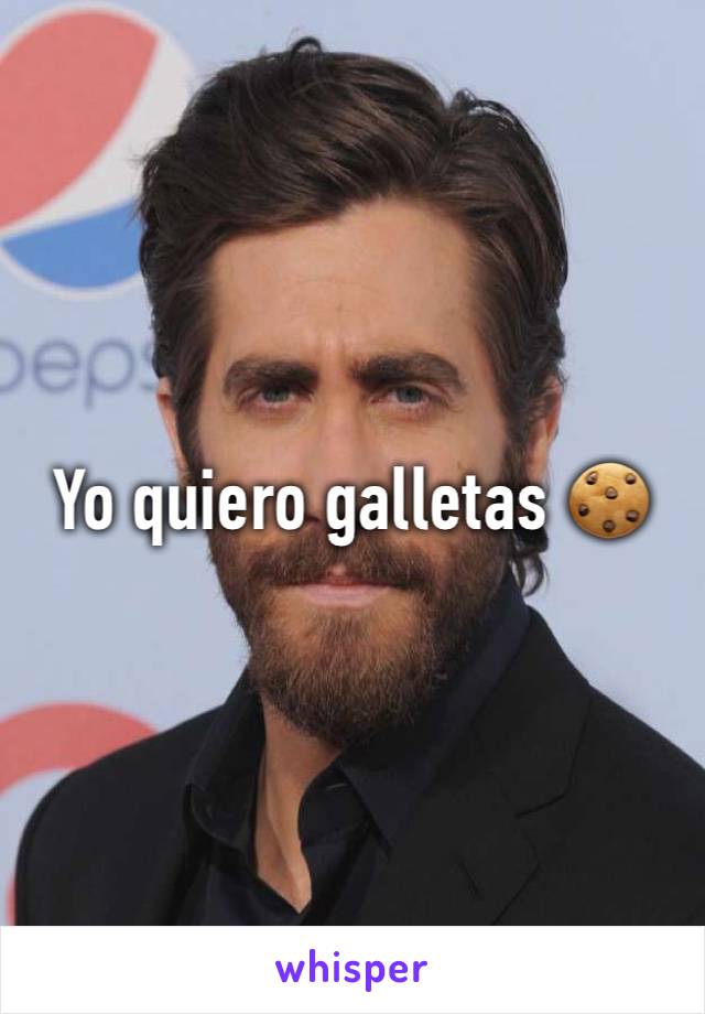 Yo quiero galletas 🍪