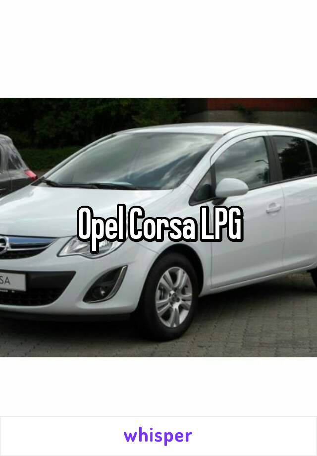 Opel Corsa LPG