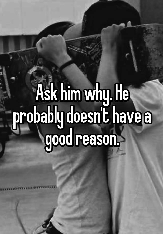 What Does A Good Reason Mean