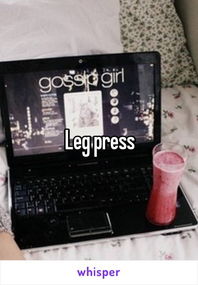 Leg press