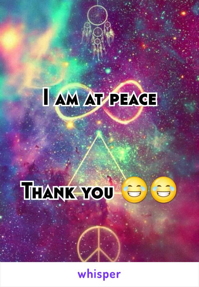 I am at peace



Thank you 😂😂