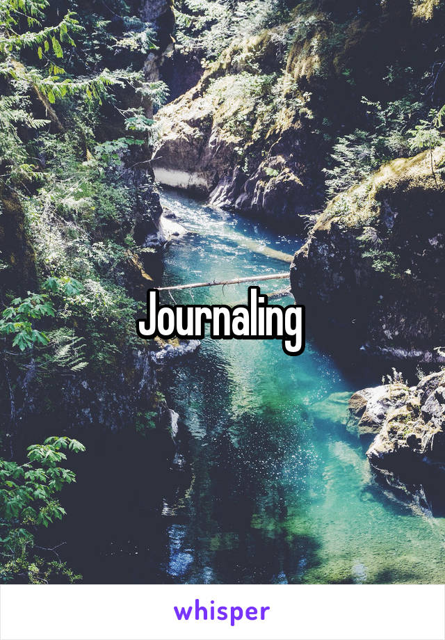 Journaling 