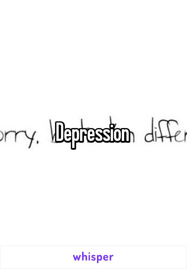 Depression 