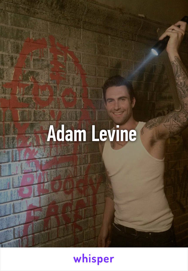 Adam Levine 