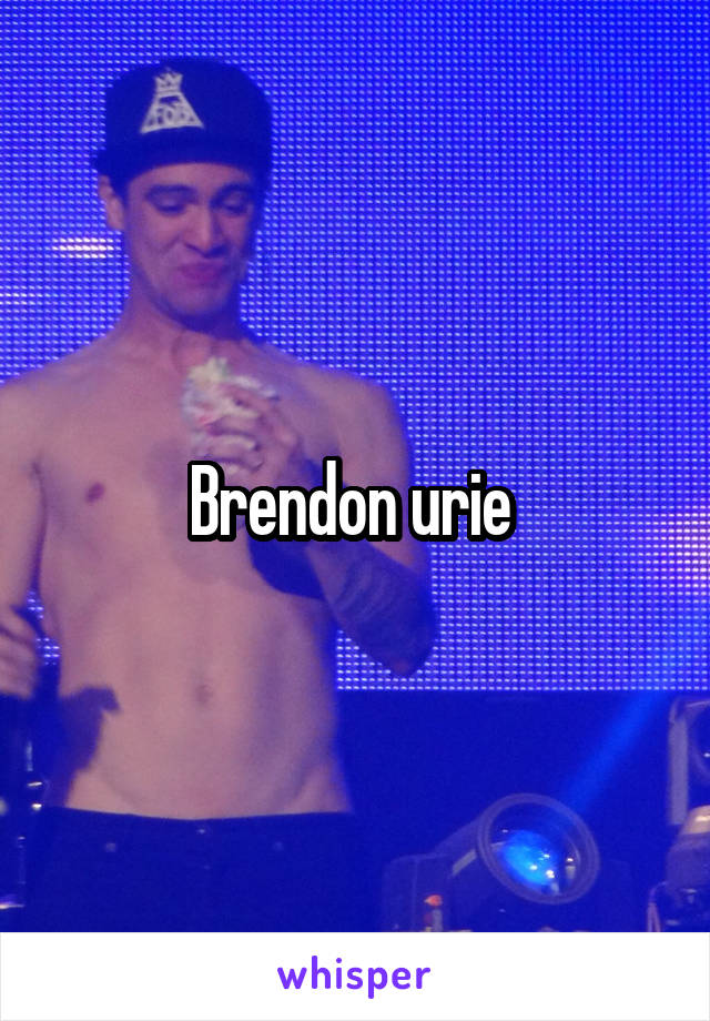 Brendon urie 