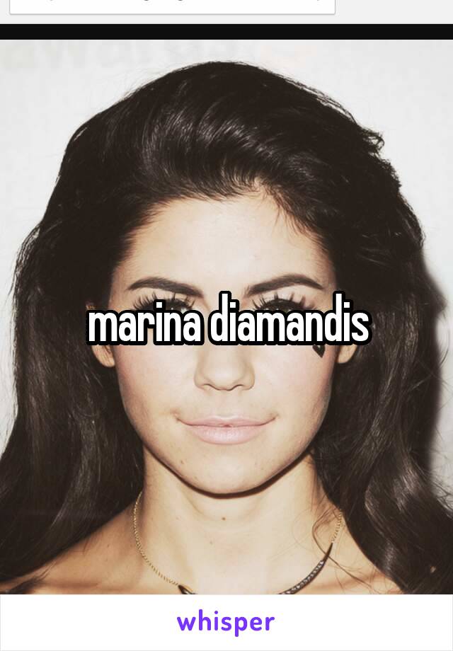 marina diamandis