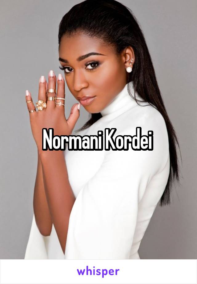 Normani Kordei 