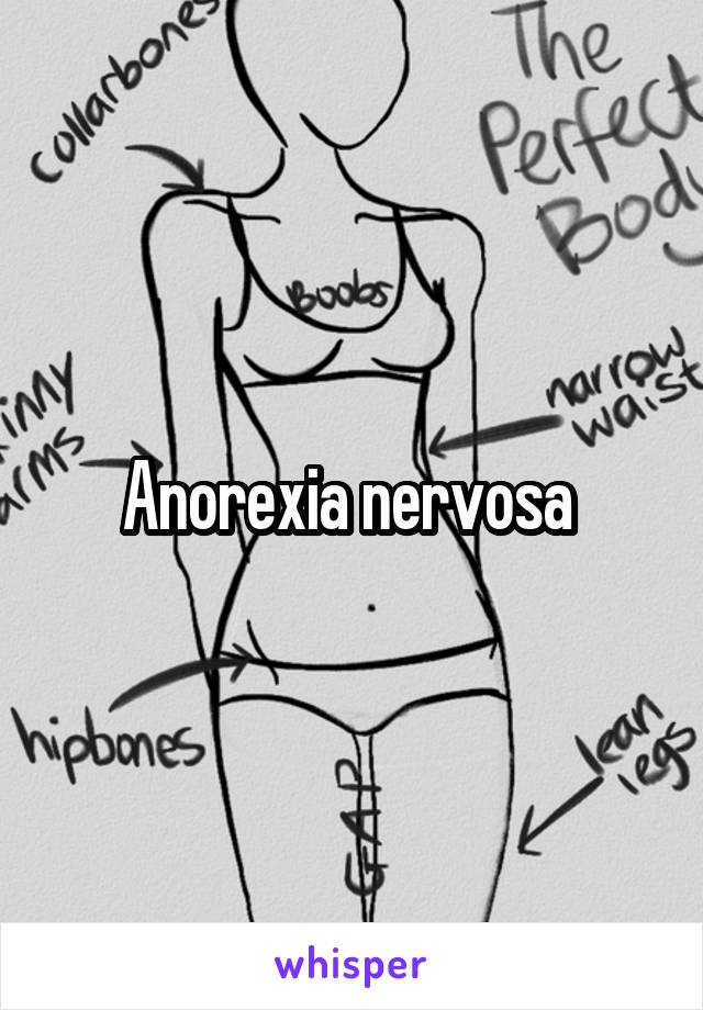 Anorexia nervosa 