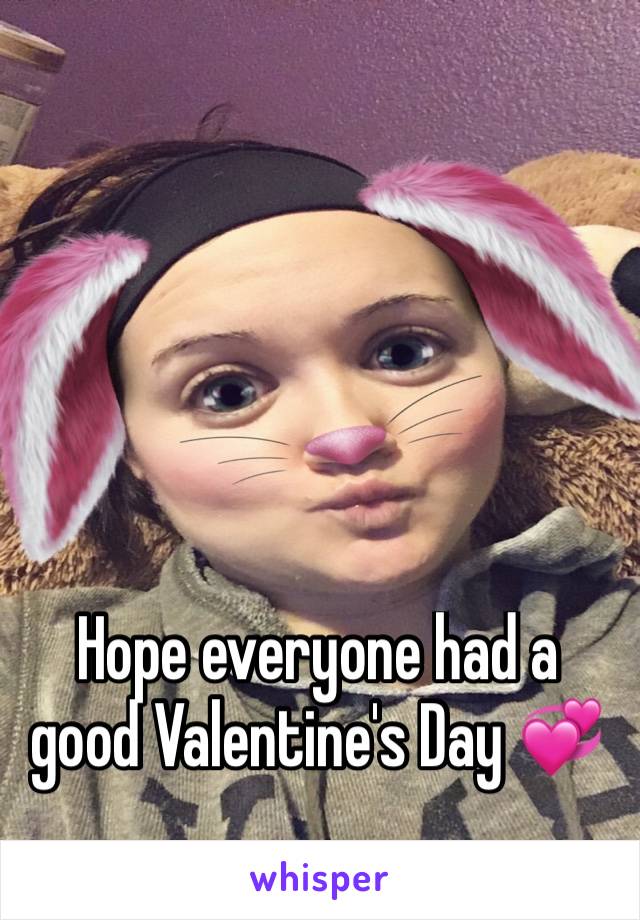 Hope everyone had a good Valentine's Day 💞