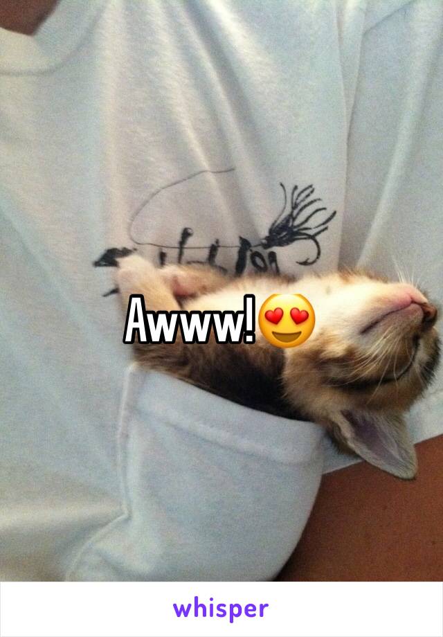 Awww!😍