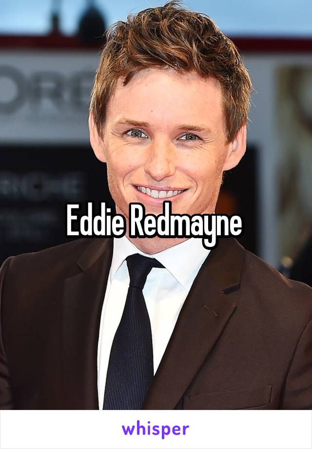 Eddie Redmayne 