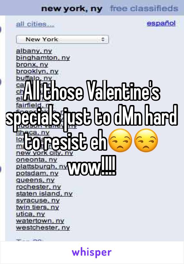 All those Valentine's specials just to dMn hard to resist eh😒😒 wow!!!!