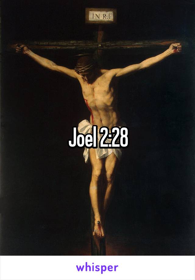 Joel 2:28