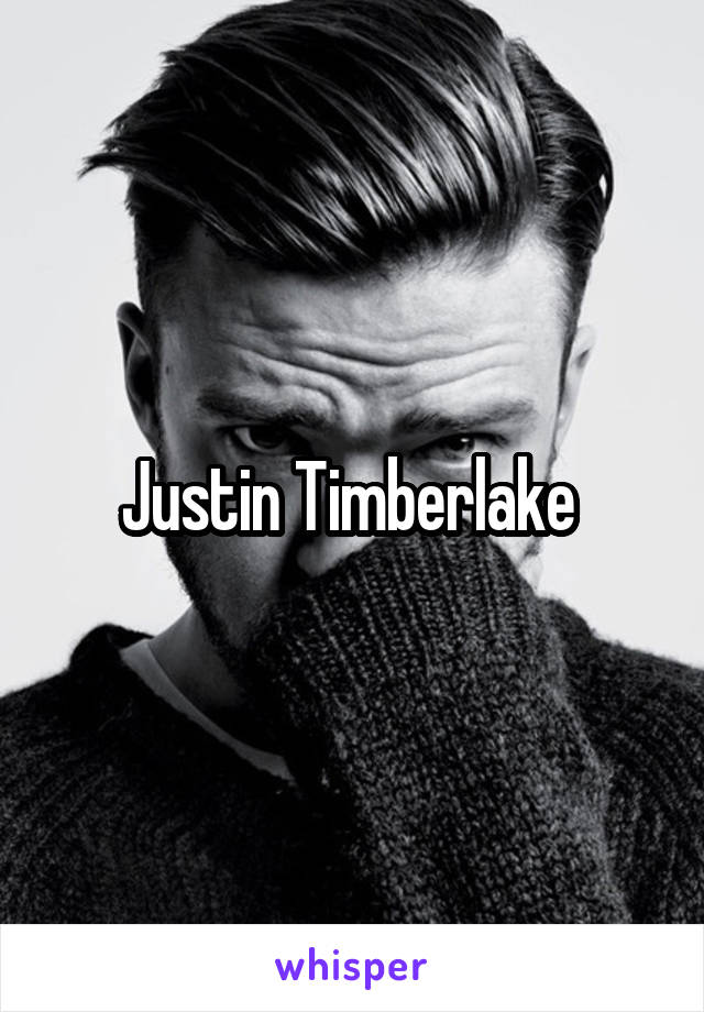 Justin Timberlake 