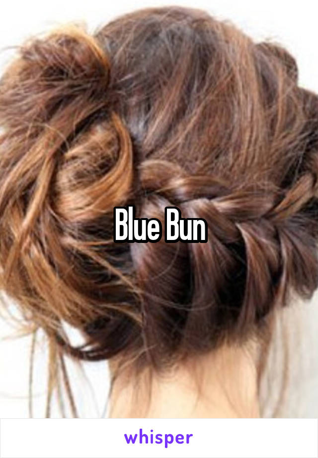 Blue Bun