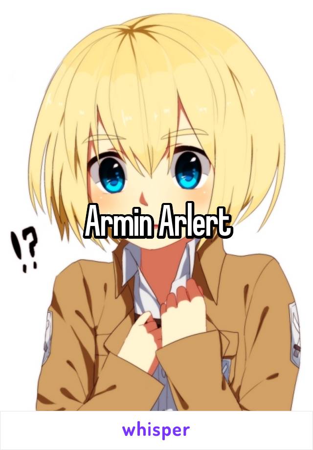 Armin Arlert