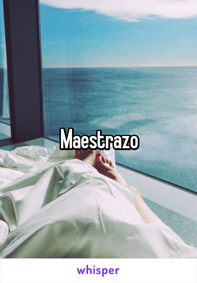 Maestrazo