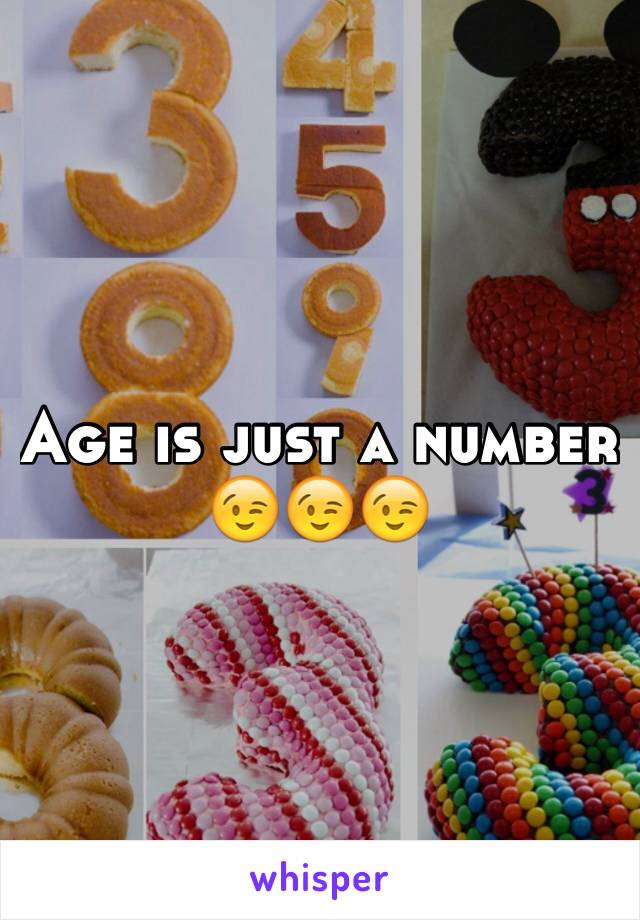 Age is just a number 😉😉😉