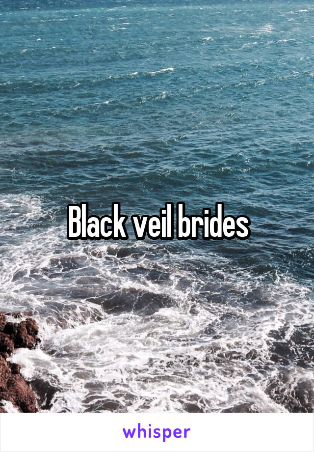 Black veil brides