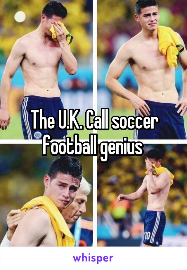 The U.K. Call soccer football genius 