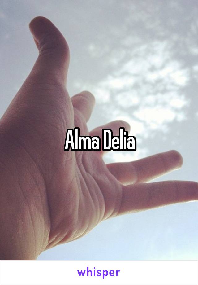 Alma Delia