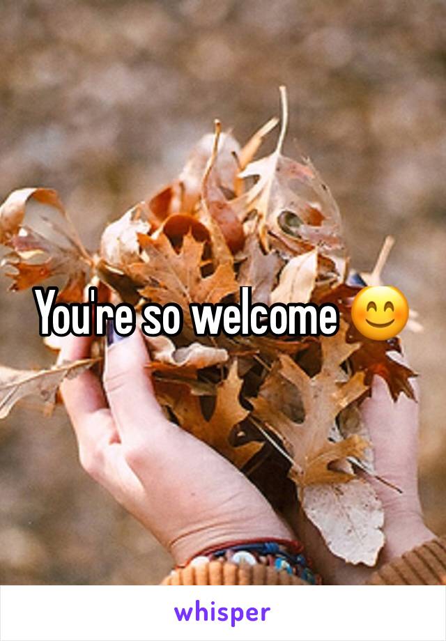 You're so welcome 😊