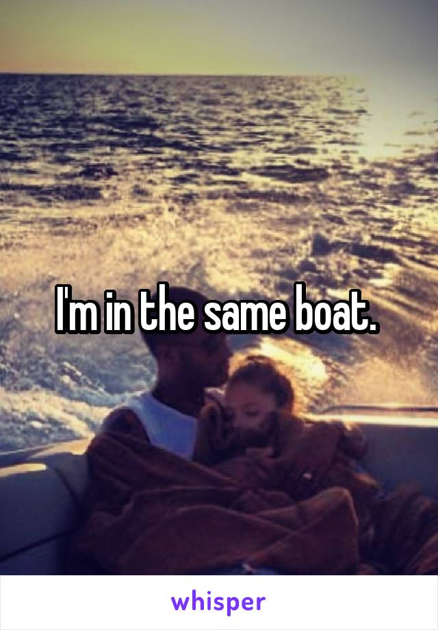 I'm in the same boat. 