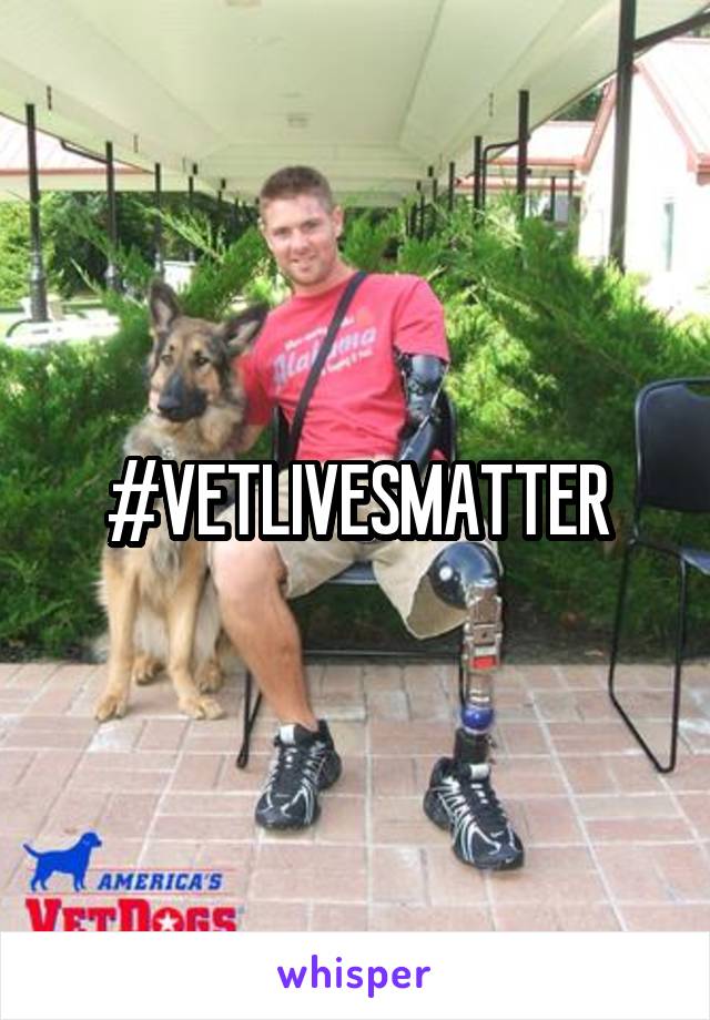 #VETLIVESMATTER