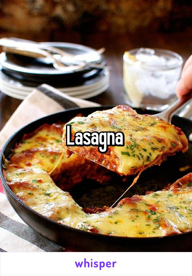 Lasagna 