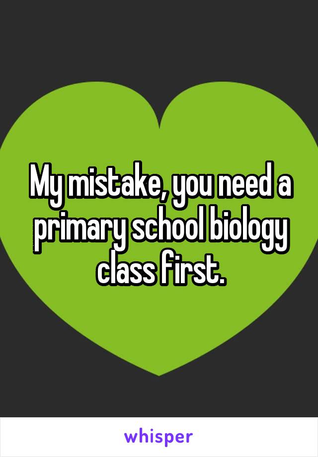My mistake, you need a primary school biology class first.