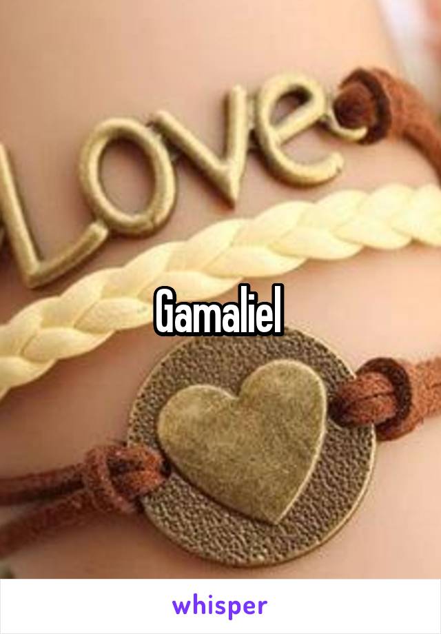 Gamaliel 