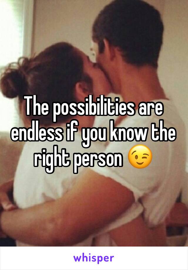 The possibilities are endless if you know the right person 😉