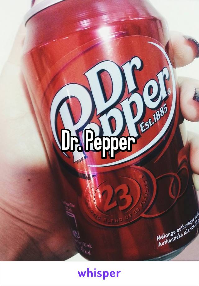 Dr. Pepper 