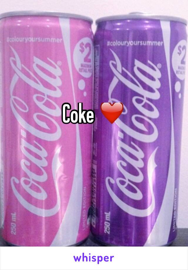 Coke ❤️ 