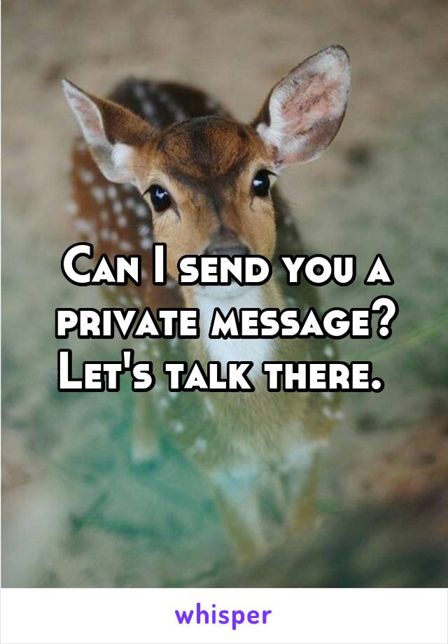 Can I send you a private message? Let's talk there. 