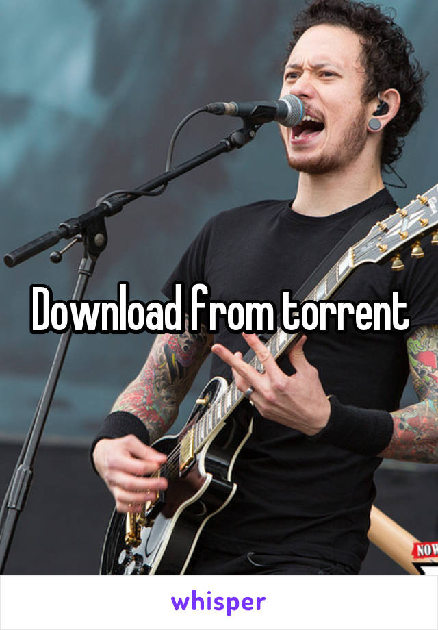 Download from torrent